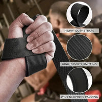 AlphaLift - Weightlifting, Non-slip Wrist Bands